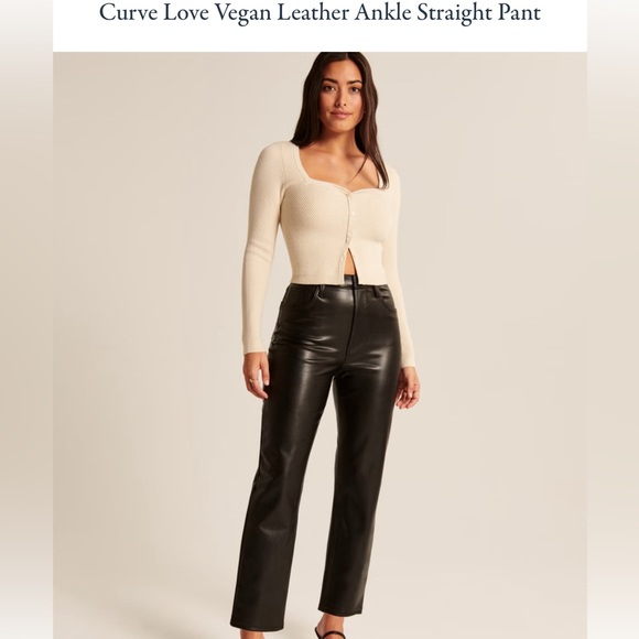 Abercrombie & Fitch the ankle straight ultra high rise - Picture 1 of 4